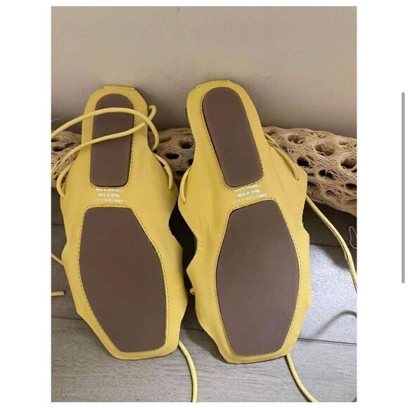 New Jeffrey Campbell Dune Drive Wrap Gladiator Sandals Size 7 New - Picture 3 of 5